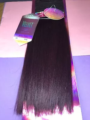 VELVET REMI YAKI_OUTRE 100%_human_hair_STRAIGHT WEAVE EXTENSION_10 _#950 • $70