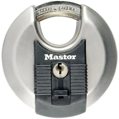 Master Lock M40EURD Excell™ Stainless Steel Discus 70mm Padlock • £16.02