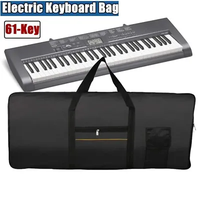 61Key Keyboard Bag Waterproof Electronic Piano Cover For YAMAHA CASIO Waterproof • $27.99