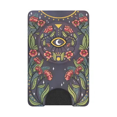 $41.95 • Buy PopSockets Popwallet+ Phone Card Hold Wallet Stand Grip Mount - Floral Bohemian