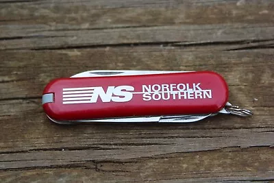 VTG Victorinox Swiss Army 5 Function Norfolk Southern Rail Knife  Switzerland • $17.99