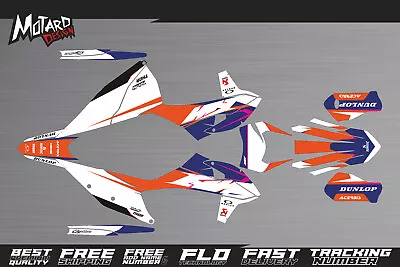 Graphics Kit For KTM EXC EXC-F 125 250 300 350 450 2020 2021 2022 2023 Decals • $252.89