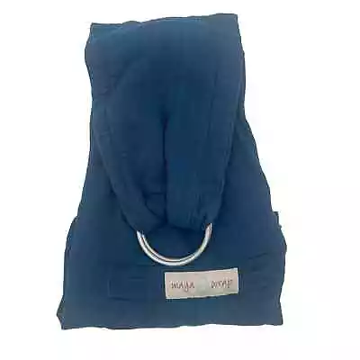 MAYA WRAP Fabric 12 Size Medium Wring Sling Baby Infant Carrier Blue 100% Cotton • $23.39