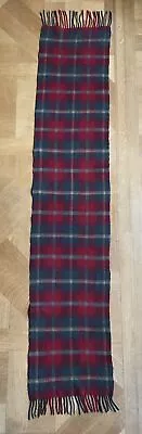 Vintage Cashmere Tartan Macbeth Scarf Good Condition  • £7.99