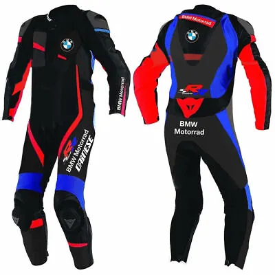 Motorcycle BMW Leather Racing Suit Motorbike Riding Suit All Sizes Available • $353.87