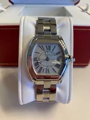 $3350 • Buy Cartier Roadster - Steel Ladies Watch - Pristine Condition With Box & Papers 