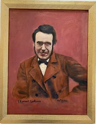 Earl Mayan Painting Of Thomas Eakins • $250