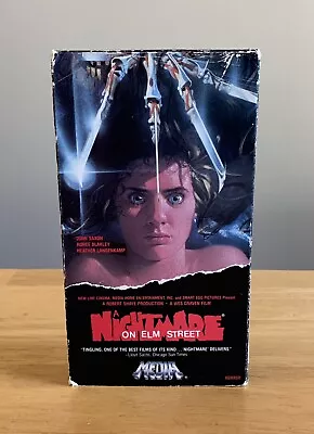 A Nightmare On Elm Street VHS Horror Freddy Wes Craven VTG 1990 Video Rare • $28.99