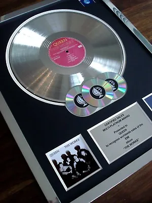 £174.99 • Buy Queen The Works Lp Multi Platinum Disc Record Award Album