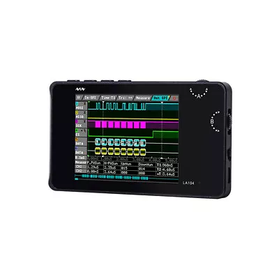 Mini LA104 Logic Analyzer 4 Channels 20xDuPont Cable 5xHook Max 100Mhz Sample • £112.99