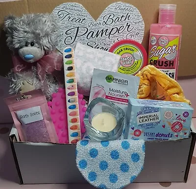 Pamper Hamper Birthday Present Gift Box Mum Girlfriend Nan Mothers Me To You * • £2.49