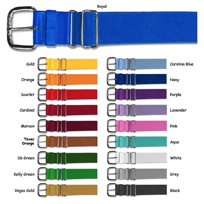 All-Star Adult Youth Baseball Softball 1 1/2  Belt Elastic OSFA Team Sport 1570 • $10.61