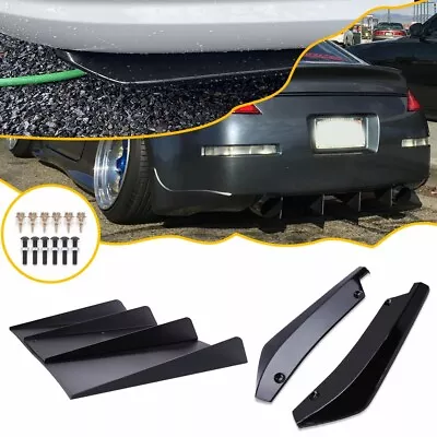 Rear Diffuser + Rear Spats Splitter Bumper Spoiler Chin Lip For Honda Accord • $59.99