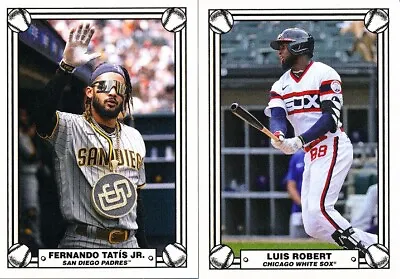 2021 Topps 582 Montgomery Club - SET #3 LOST DESIGN - Card #s 1-20 - U Pick • $1.79