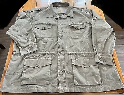 Vintage Cabelas Safari Series Safari Jacket Men’s Size 5XL • $39.99