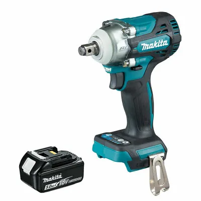 Makita DTW300Z 18V LXT Cordless Brushless Impact Wrench With 1 X 5.0Ah Battery • £276