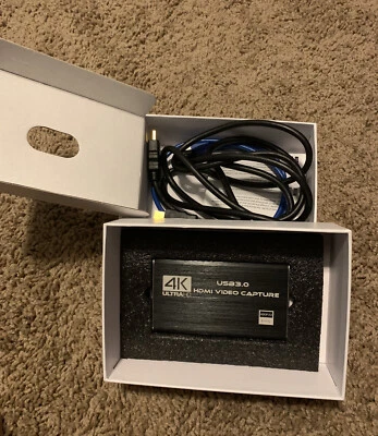 $30 • Buy Rybozen 4K Audio Video Capture Card USB 3.0 HDMI Video Capture Device