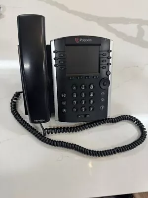 Polycom VVX 401 Corded 12 Line PoE Phone System - Black (2200-48400-001) • $10.99