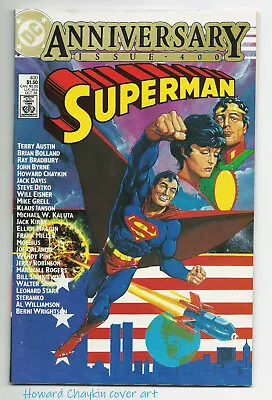 Superman #400 1984 Kaluta (AUTO) Chaykin Miller Rogers Steranko Kirby VF/NM • $60