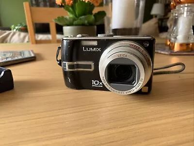Panasonic LUMIX DMC-TZ3 7.2MP Digital Camera - Black • £9.99