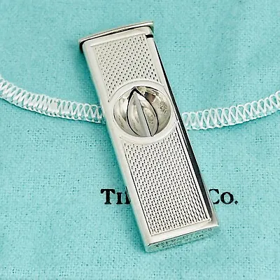 $469 • Buy Vintage Small Tiffany & Co V-Cut Cigar Cutter In Sterling Silver