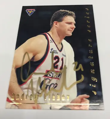 1994 Australia Basketball NBL Series 2 Signature Card SS6 Andrew Vlahov • $109.41