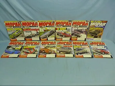 Mixed Lot Of 12 Mopar Muscle Magazines Multiple Years From 1997 To 2011  • $14.95