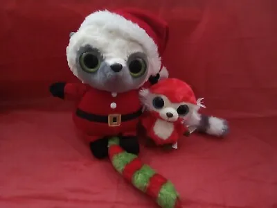 Yoohoo & Friends Santa & Lemur Soft Toys • £9.99