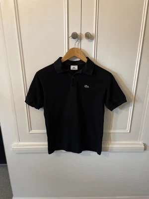 £10.49 • Buy Lacoste Polo Woman’s Size 16 Black Devanlay Casual Golf Top Slim Fit Iconic