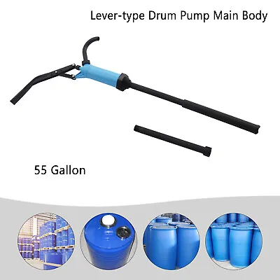 Hand Drum Barrel Pump 5-55 Gallon Fuel Diesel Barrel Oil Transfer Manual Squeeze • $25
