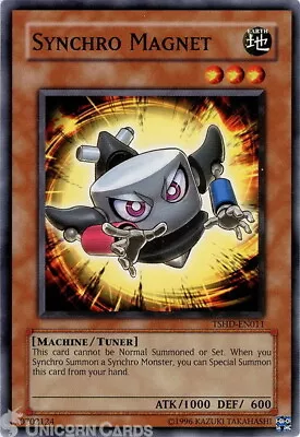 TSHD-EN011 Synchro Magnet Common UNL Edition Mint Yu-Gi-Oh! Card • £0.99