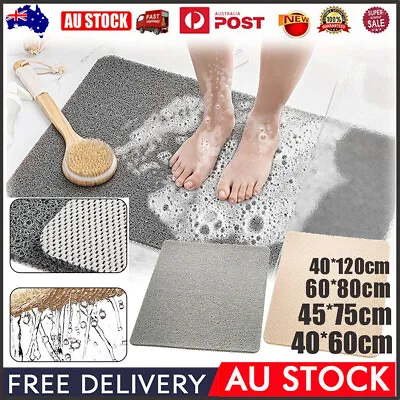 Hydro Wonder Super Comfy Shower Mat Non Slip Never Stains Or Blocks Drain Grey • $20