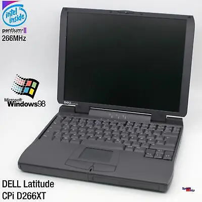 Dell Latitude CPI D266xt CPI Notebook Laptop Windows 98 Parallel Pentium II • $566.62