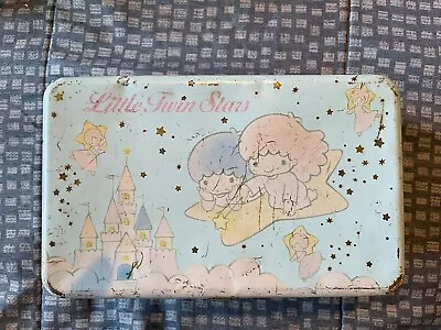 Vintage 1987 Little Twin Stars Sanrio Tin Box • $60