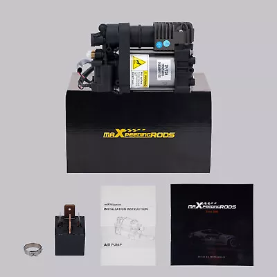 Air Ride Suspension Compressor Pump+Relay For VW Touareg 2011- 2018 95835890100 • $160.99