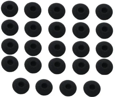 Earbuds Sponge Foam Headphone Covers For Earphone Earpad Sports 15mm New Black • £2.55