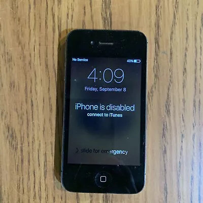 Apple IPhone 4s - 8 GB - Black (Sprint) • $15