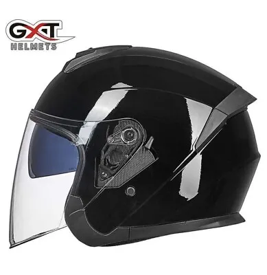 GXT Open Face Double Visor Motorcycle Helmets Winter Racing Casco Moto Helmets • $70