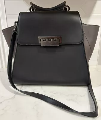 $49 • Buy Zac Posen Black Eartha Iconic Top Handle Satchel Handbag
