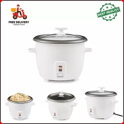 7 Cup Rice Cooker Portable Electric Cooker Non Stick Bowl Cooker Steamer Kitchen • $18