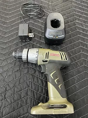 Craftsman  14.4V Cordless Drill Driver 3/8 With Charger • $10