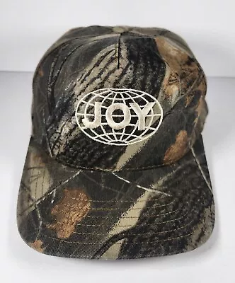 Vintage JOY Coal Mining Company Camo Camouflage   Snapback Hat Made In USA • $14.99
