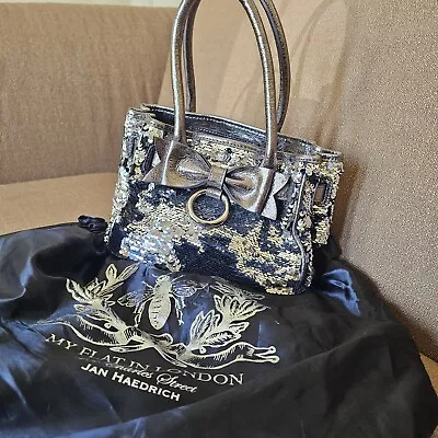 My Flat In London Sequin Embellished Tote Bag NWOT • $115