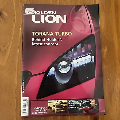 $11.49 • Buy Holden Lion Mag 2004 HSV GTS/R Monaro Ron Harrop Elfin Clubman Torana Concept