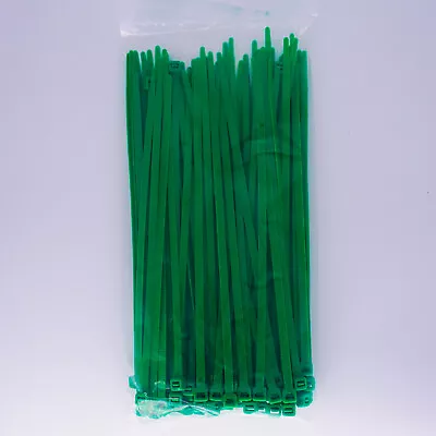 100pcs 4  6  8  12  15  18  24  Industrial Color Wire Cable Zip Nylon Tie Wraps • $22.59