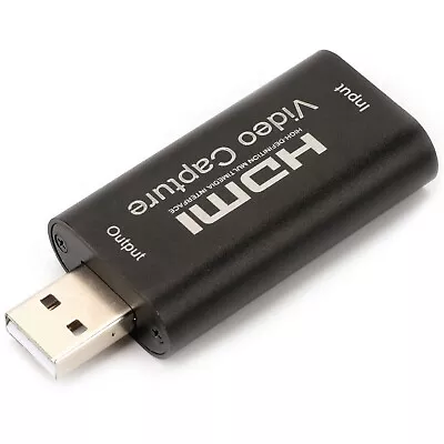 HDMI Video Capture Card Screen Record USB 2.0 1080P Game HD Video Capture Card • £11.55