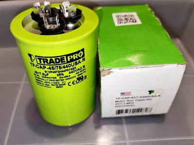 $15.99 • Buy Tradepro TP-CAP-45/75/440 DUAL RUN CAPACITOR 