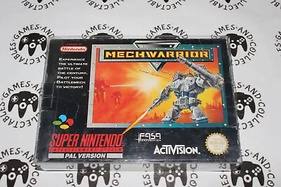 Super Nintendo / SNES | MechWarrior | Boxed | OzShop Mech Warrior • $229.99