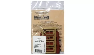 HO Scale Design Preservation 30112 One-Story Arched Window • $8.99