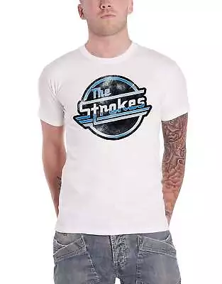 The Strokes Distressed Magna Band Logo T Shirt • $21.41